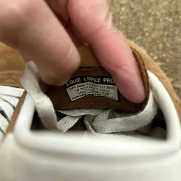 Converse Cons Louie Lopez Pro Low / Chestnut Brown Men’s Sz 8 - Picture 8 of 11